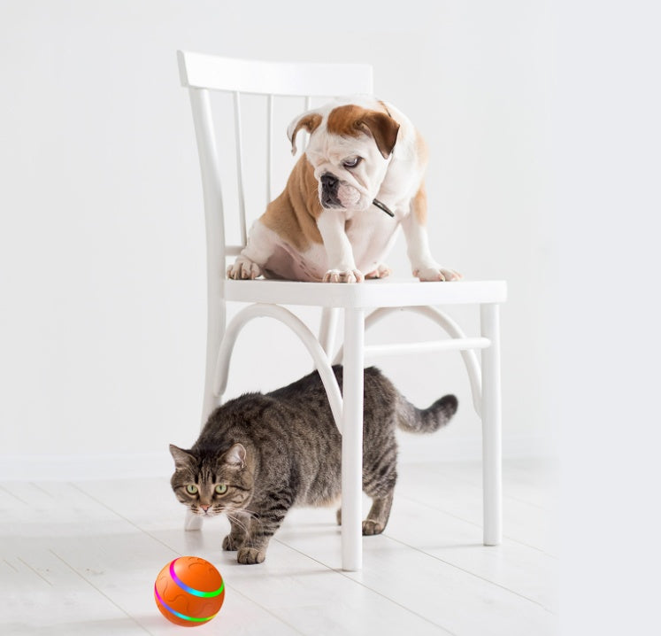 Intelligent Self Rotating Cat Ball Toy